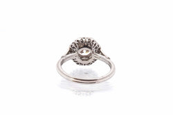 Bague diamant de 0,94 ct H/SI1 en platine - Castafiore