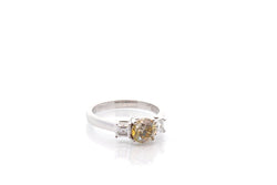 Bague diamant en or jaune - Castafiore