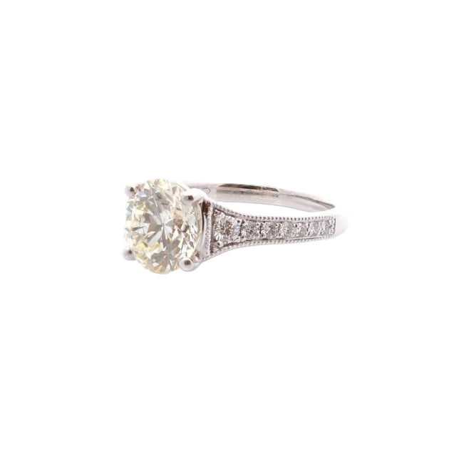 Bague Diamant en platine - Castafiore