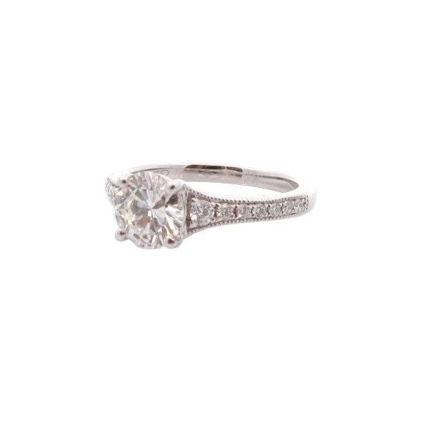 Bague Diamant en platine - Castafiore