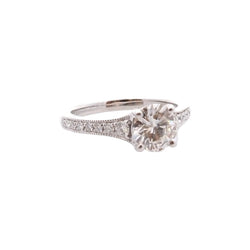 Bague Diamant en platine - Castafiore