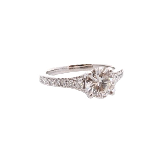 Bague Diamant en platine - Castafiore
