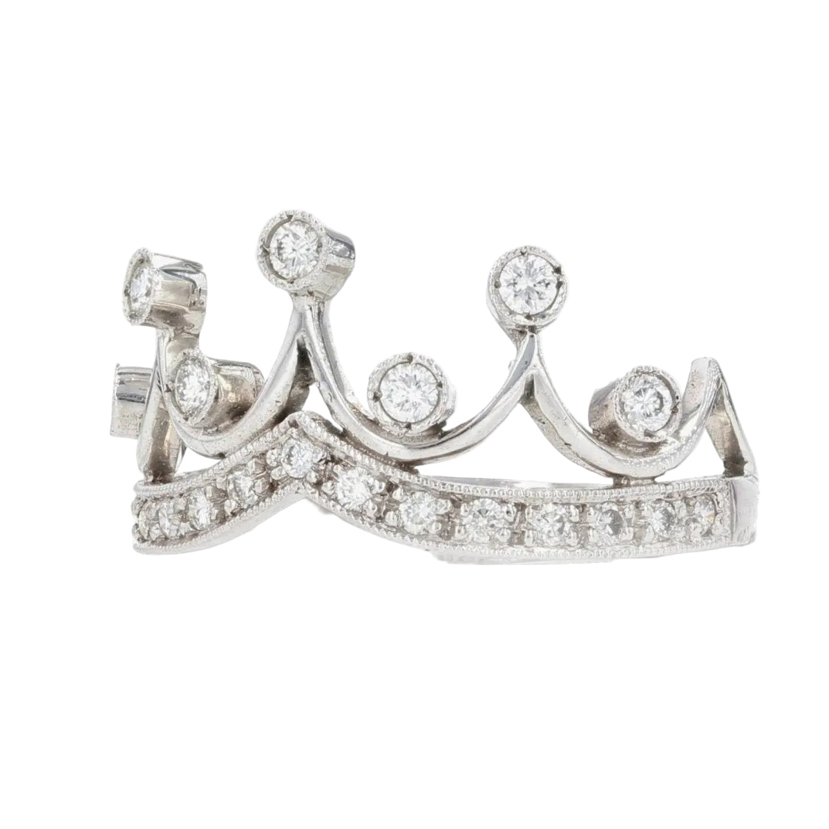 Bague Diamants Couronne - Castafiore
