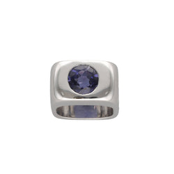 Bague Dinh Van Margot – Or Gris 18k – Améthyste – Vers 1990 – Taille 46 - Castafiore
