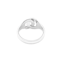 Bague DINH VAN "Menottes R10" en or blanc - Castafiore