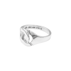 Bague DINH VAN "Menottes R10" en or blanc - Castafiore