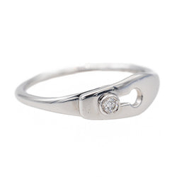 Bague Dinh Van Serrure Or blanc Diamant - Castafiore