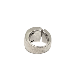 Bague Dôme CHAUMET "Liens XL" en or blanc et diamants - Castafiore