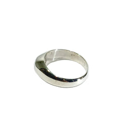Bague Dôme en or blanc et diamant - Castafiore