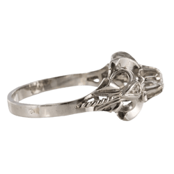Bague Dôme en or blanc et diamants - Castafiore