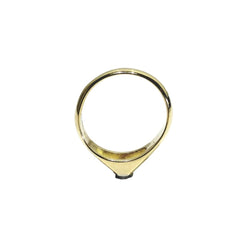 Bague Dôme en or jaune 18 carats et diamant - Castafiore
