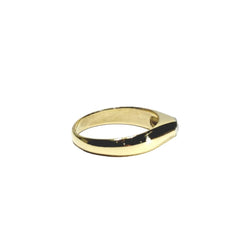 Bague Dôme en or jaune 18 carats et diamant - Castafiore