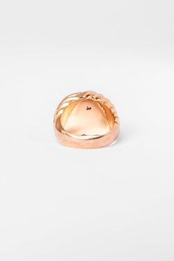 Bague Dôme en or jaune - Castafiore
