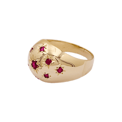 Bague Dôme en or jaune - Castafiore