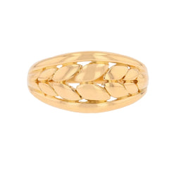 Bague Dôme en or jaune - Castafiore