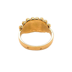 Bague Dôme en or jaune - Castafiore
