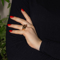 Bague Dôme FRED "Success" en or jaune - Castafiore