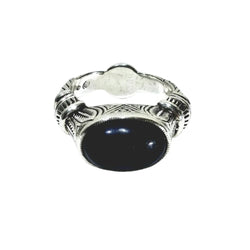 Bague en argent et lapis-lazuli - Castafiore