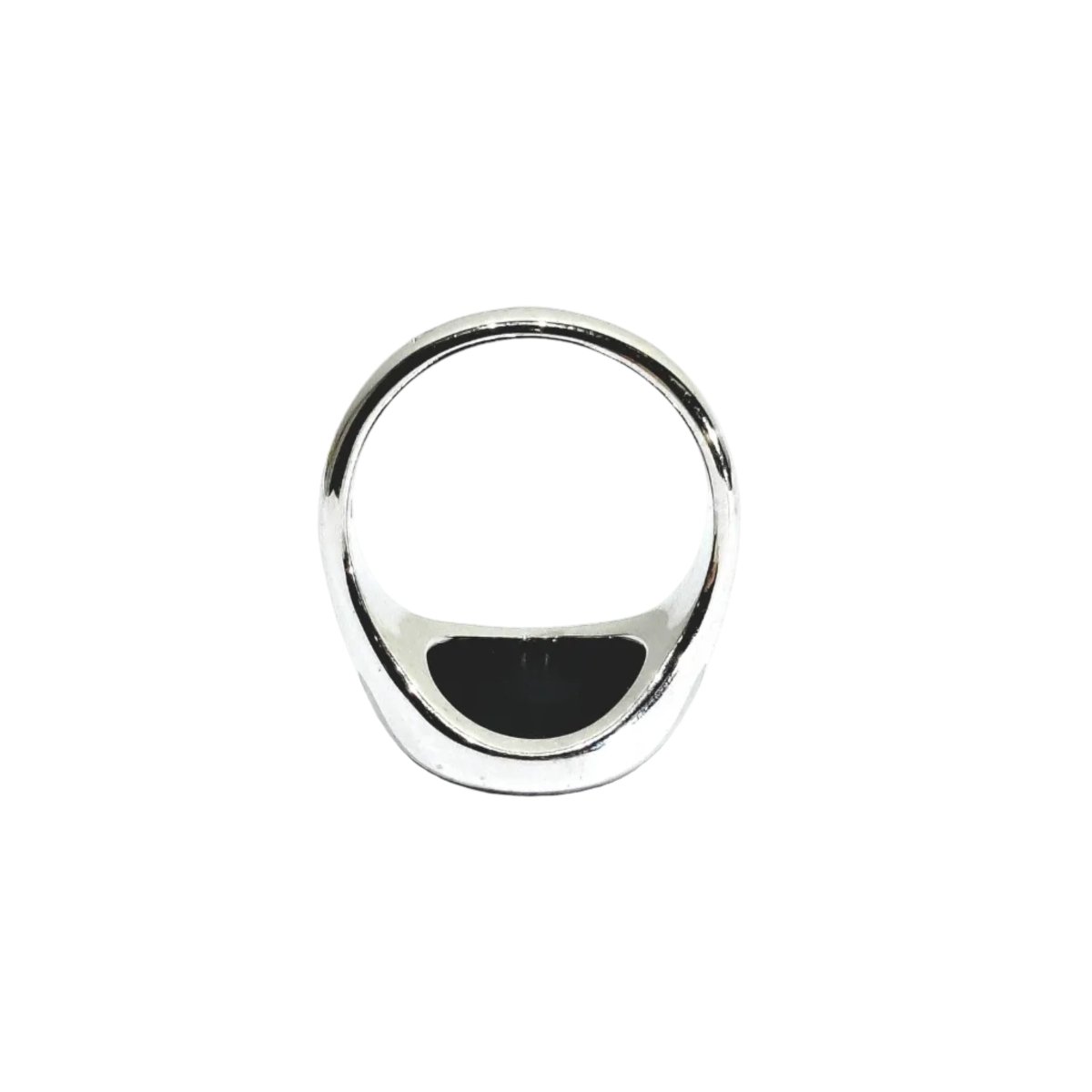 Bague en or blanc et agate - Castafiore