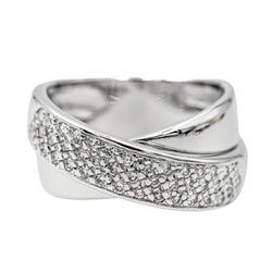 Bague en or blanc et diamant - Castafiore