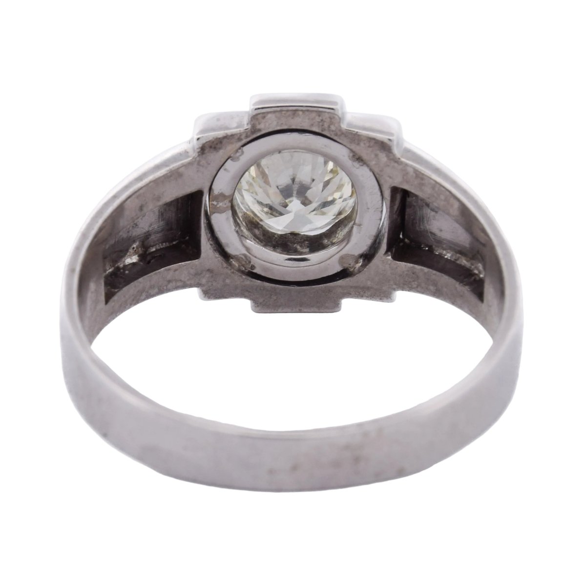 Bague en or blanc et diamant - Castafiore