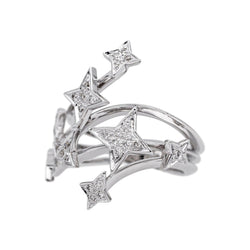 Bague en or blanc et diamant - Castafiore