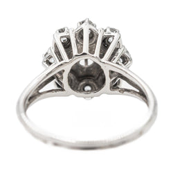 Bague en or blanc et diamant - Castafiore