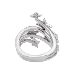 Bague en or blanc et diamant - Castafiore