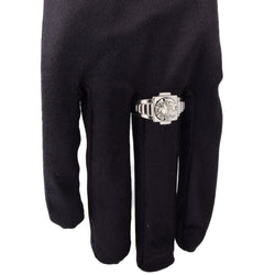 Bague en or blanc et diamant - Castafiore