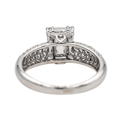 Bague en or blanc et diamants - Castafiore