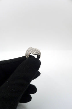 Bague en or blanc et diamants - Castafiore