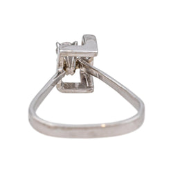 Bague en or blanc et diamants - Castafiore