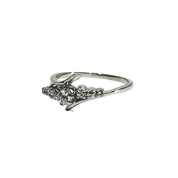 Bague en or blanc et diamants - Castafiore