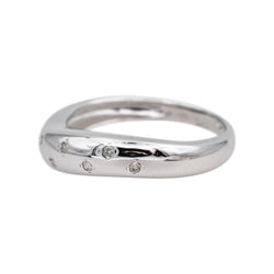Bague en or blanc et diamants - Castafiore
