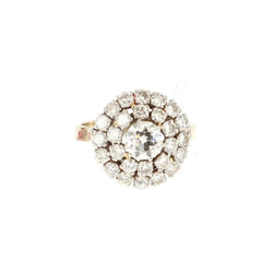 Bague en or blanc et diamants - Castafiore