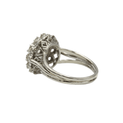 Bague en or blanc et diamants - Castafiore