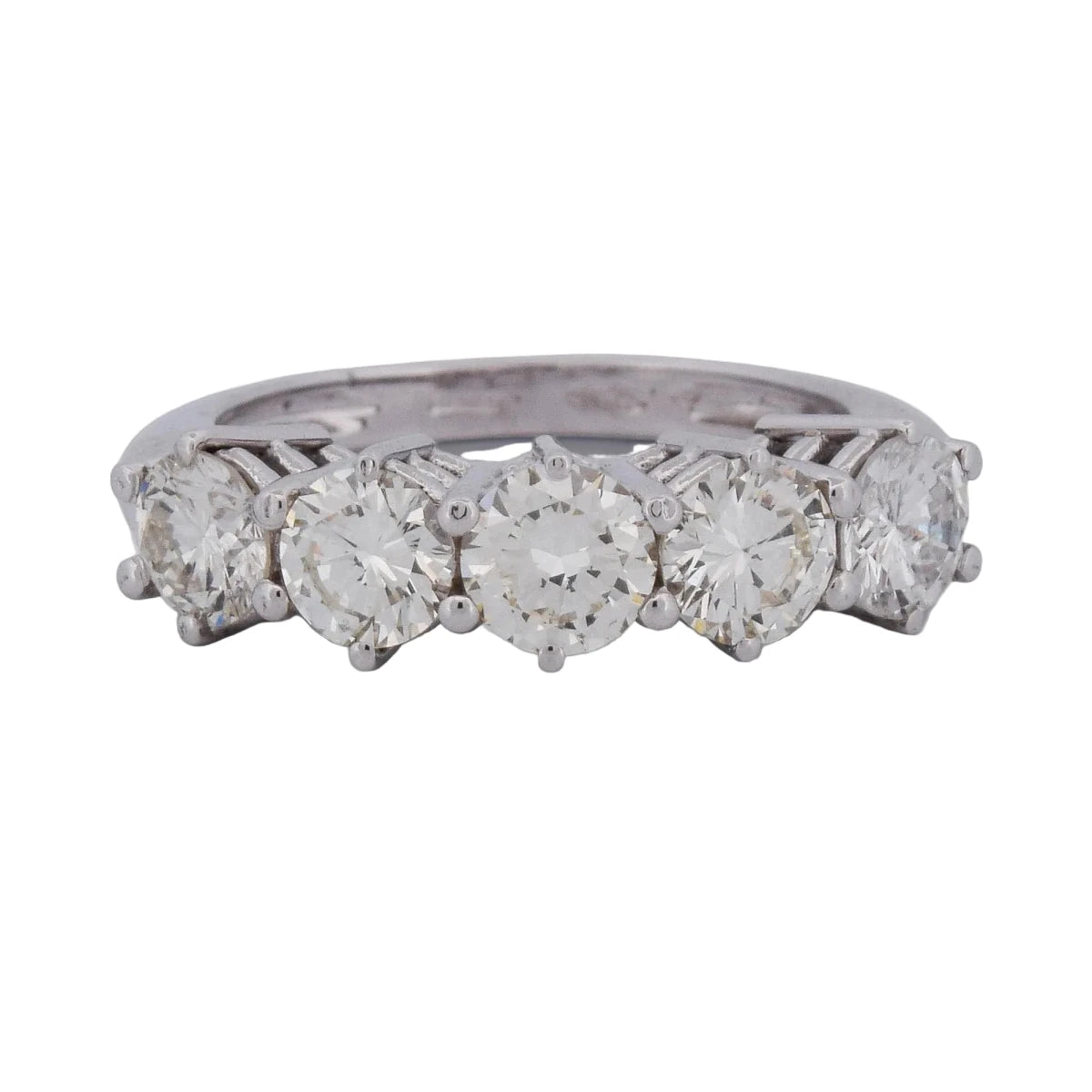 Bague en or blanc et diamants - Castafiore