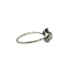Bague en or blanc et diamants - Castafiore