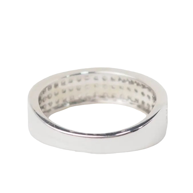Bague en or blanc et diamants - Castafiore