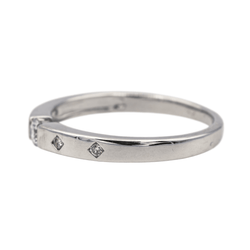 Bague en or blanc et diamants - Castafiore