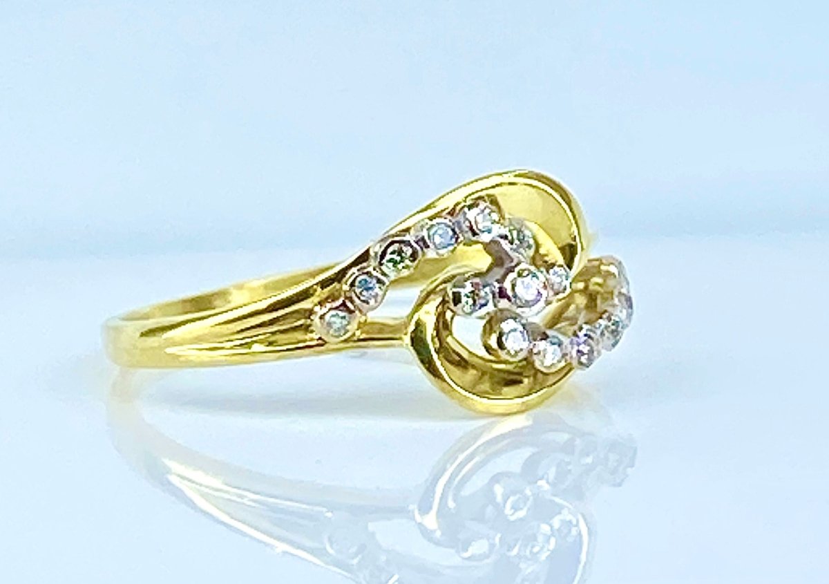 Bague en or et diamants - Castafiore