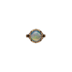 Bague en or et opale - Castafiore