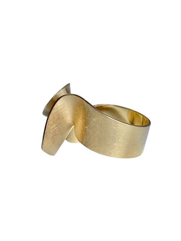 Bague en or jaune - Castafiore