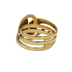 Bague en or jaune - Castafiore
