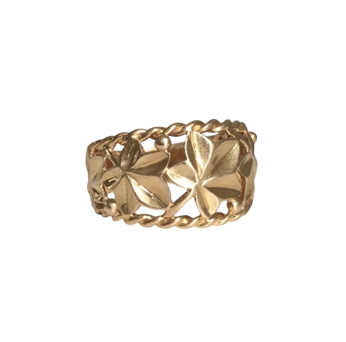 Bague en or jaune - Castafiore