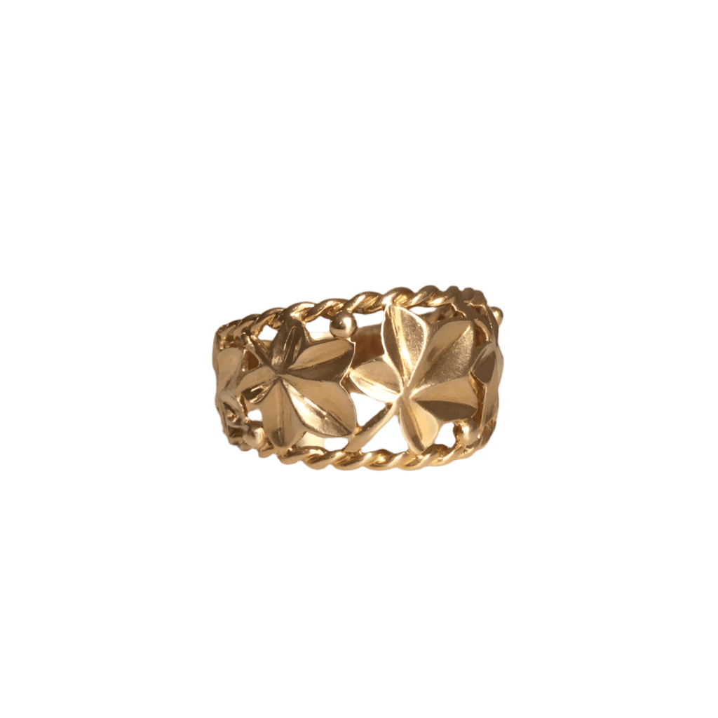 Bague en or jaune - Castafiore