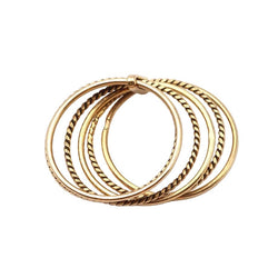 Bague en or jaune - Castafiore
