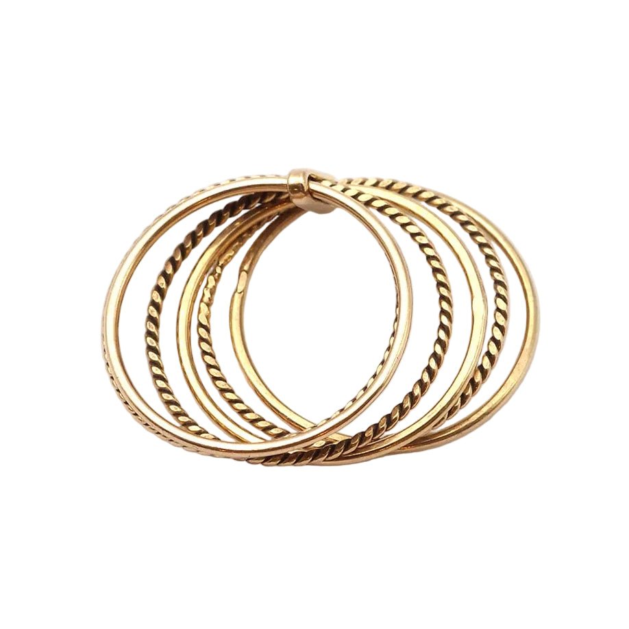 Bague en or jaune - Castafiore