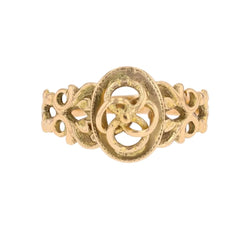 Bague en or jaune - Castafiore