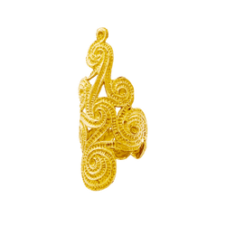 Bague en or jaune - Castafiore